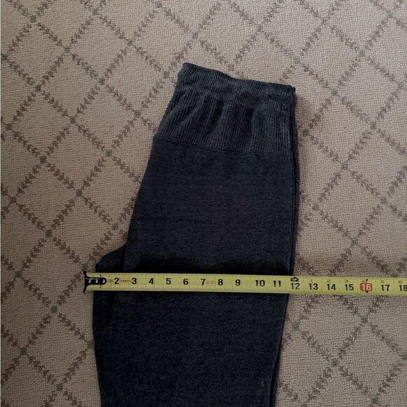Zara dark gray jogger style sweatpants with ribbed waistband M - Picture 5 of 9